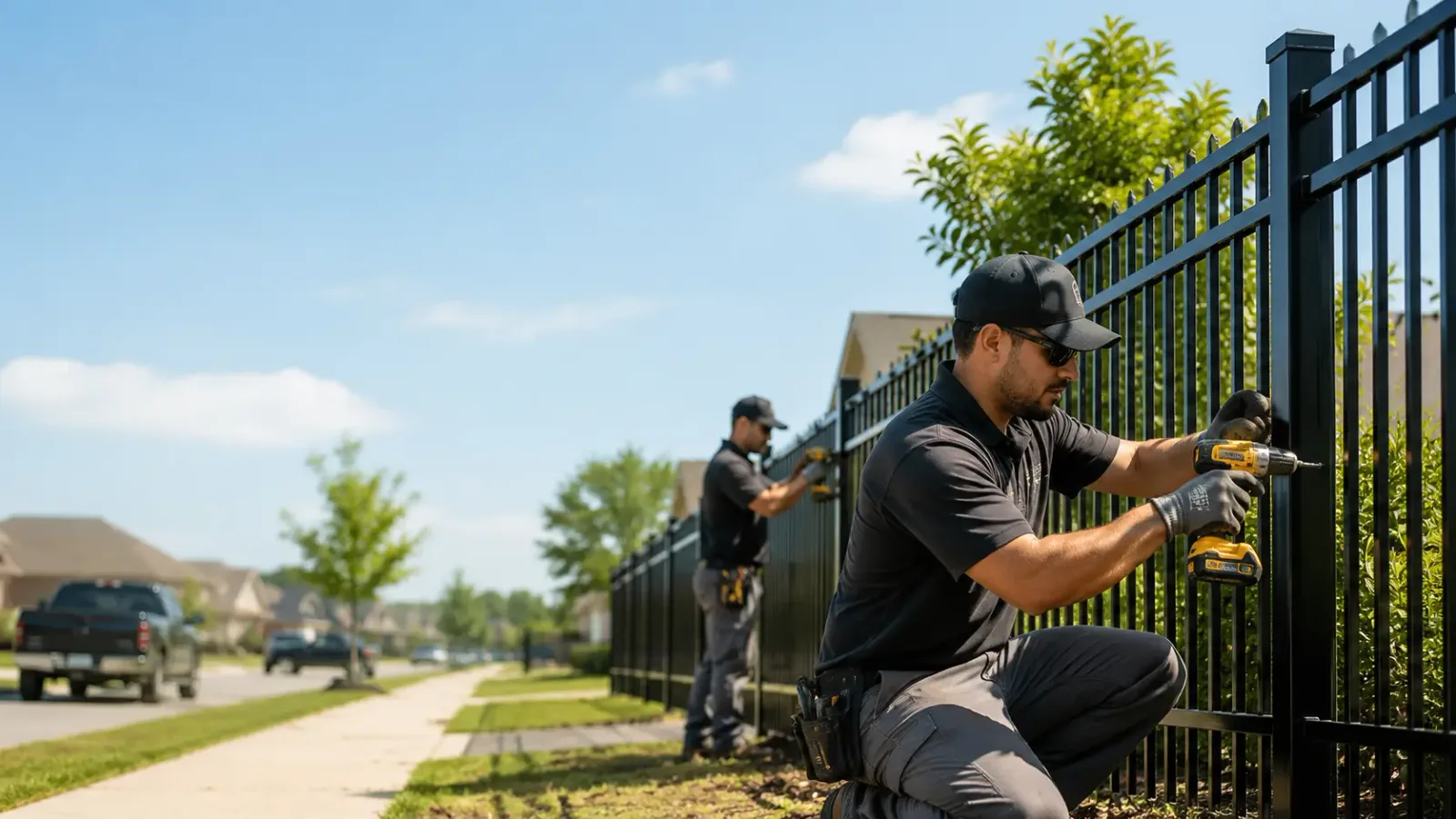 Metal Fence Installation in Glen Lyn, VA